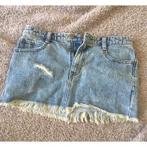 Free People Mini Skirt